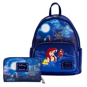 Loungefly x Little Mermaid Ariel Glow Mini Backpack